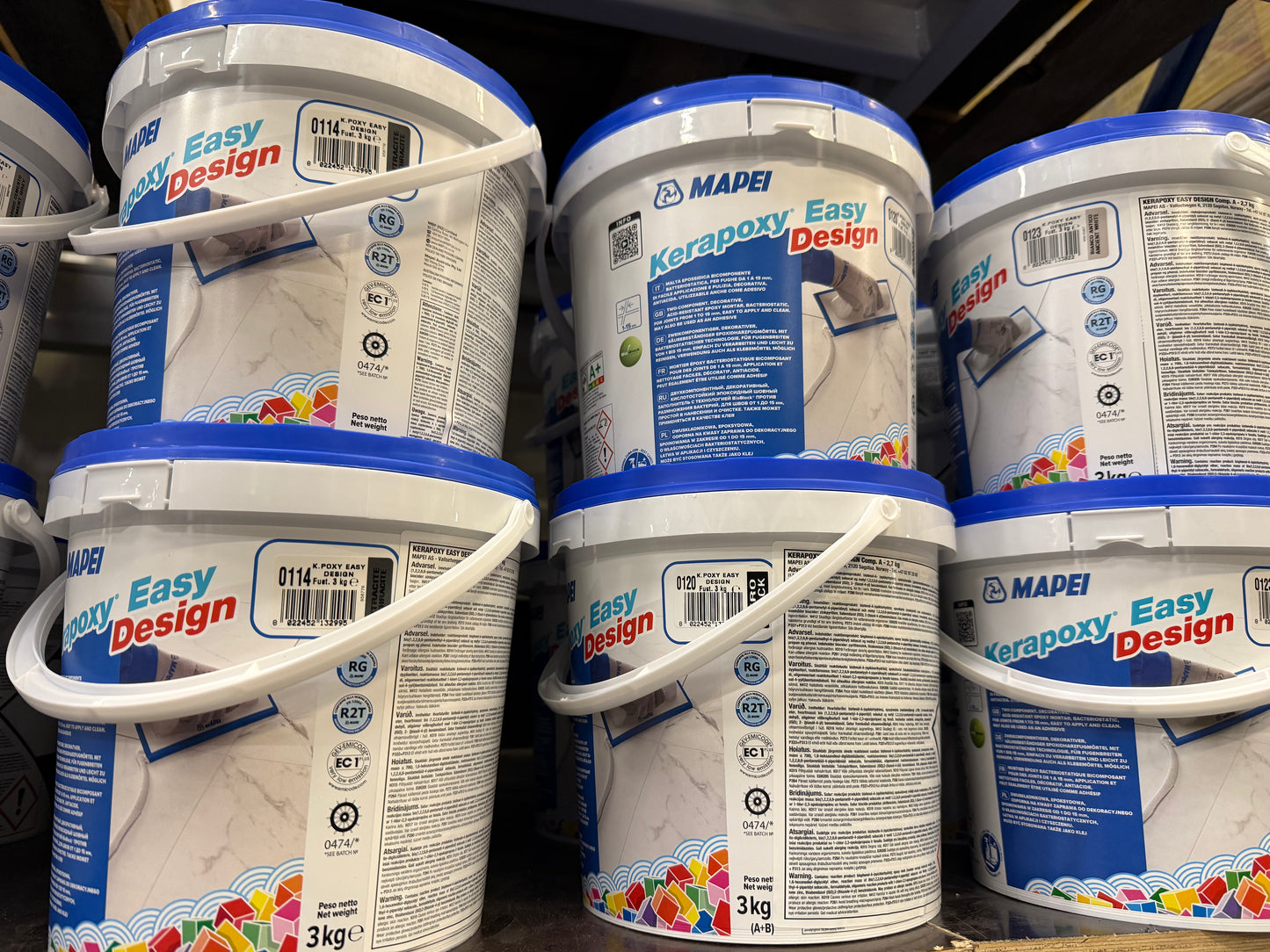 Mapei Kerapoxy Easy Design – Epoksilaasti 3kg