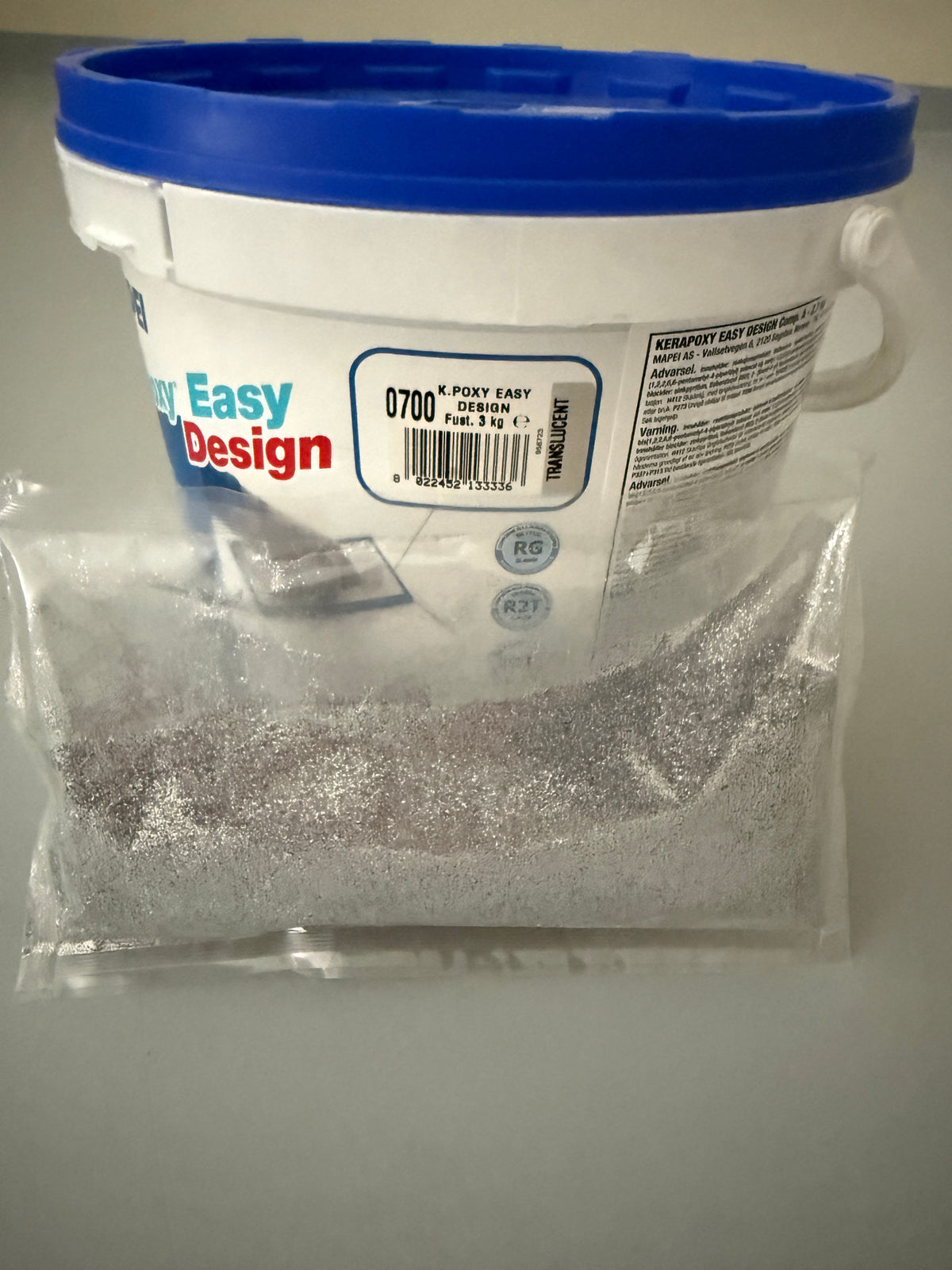 Mapei Kerapoxy Easy Design 700 Translucent (Läpikuultava) – 3 kg