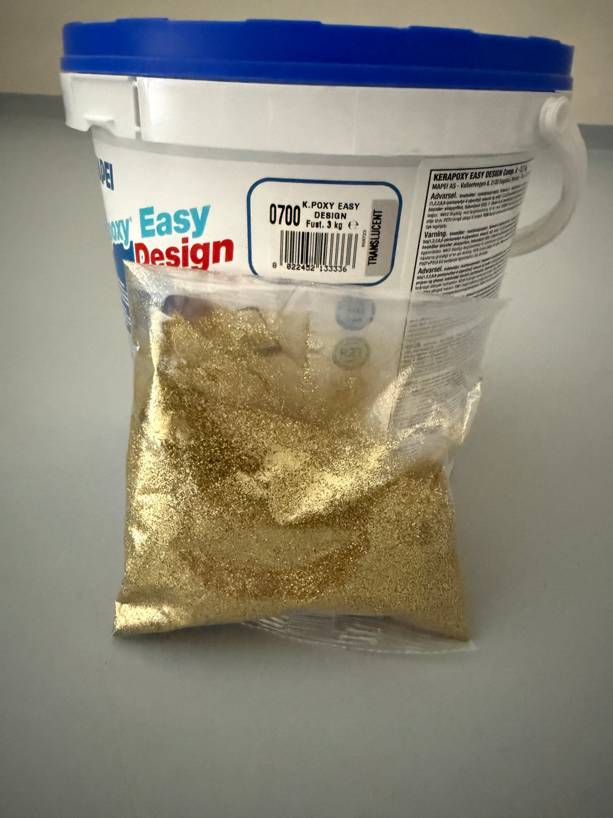 Mapei Kerapoxy Easy Design 700 Translucent (Läpikuultava) – 3 kg