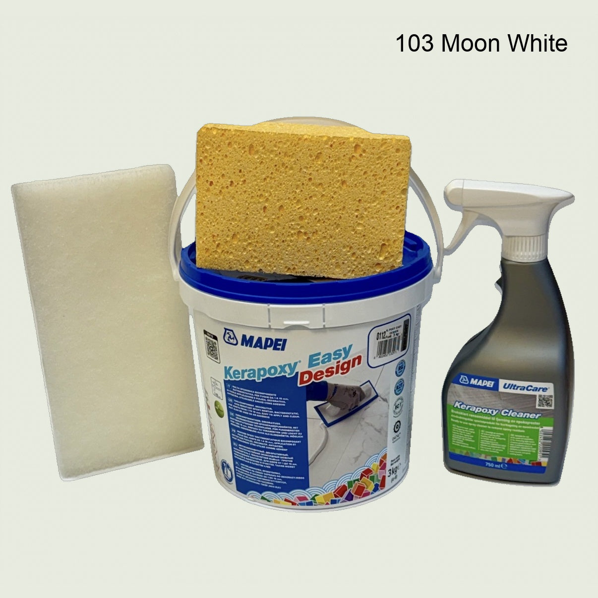 Mapei Kerapoxy Easy Design (3kg) - Aloituspakkaus (PRO Set) | Täydellinen Saumaussetti
