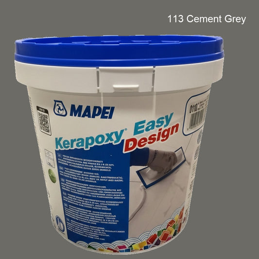 Mapei Kerapoxy Easy Design 113 Cement Grey – 3 kg