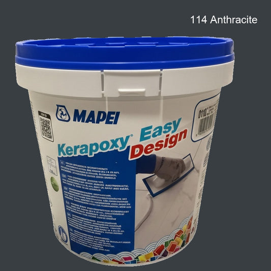 Mapei Kerapoxy Easy Design 114 Anthracite – 3 kg