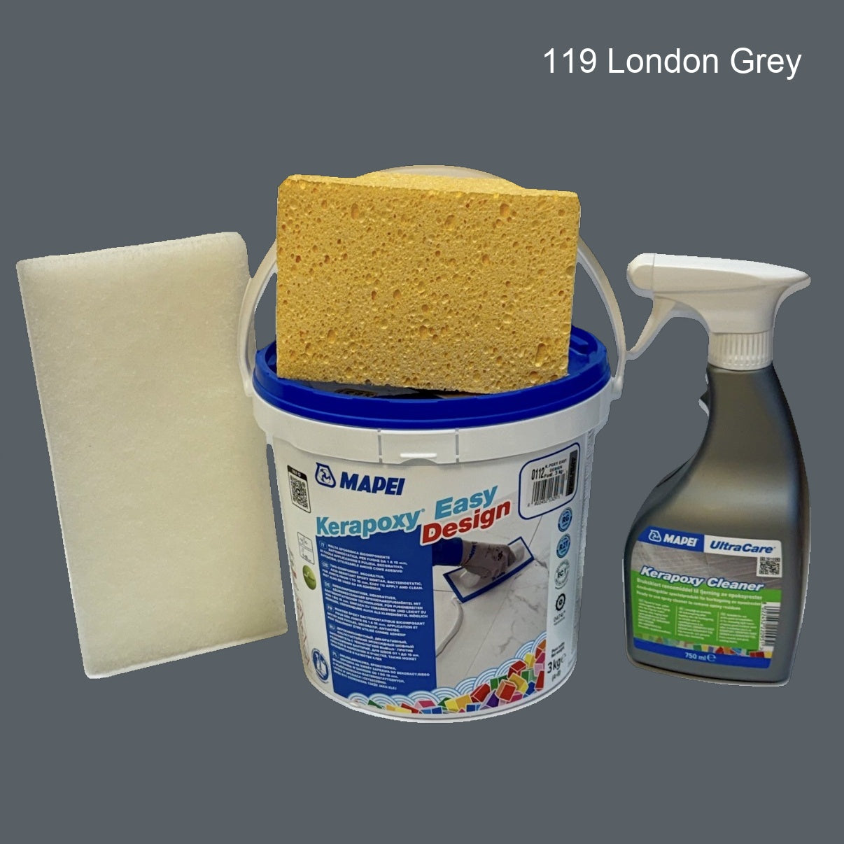 Mapei Kerapoxy Easy Design (3kg) - Aloituspakkaus (PRO Set) | Täydellinen Saumaussetti