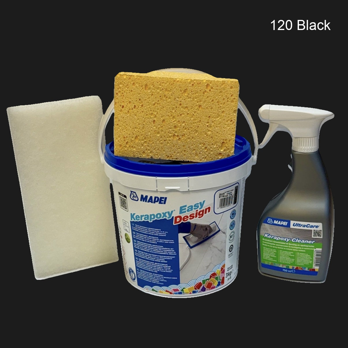 Mapei Kerapoxy Easy Design (3kg) - Aloituspakkaus (PRO Set) | Täydellinen Saumaussetti