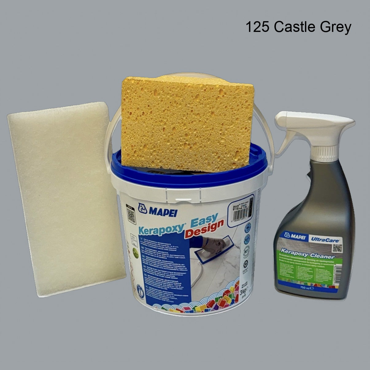 Mapei Kerapoxy Easy Design (3kg) - Aloituspakkaus (PRO Set) | Täydellinen Saumaussetti