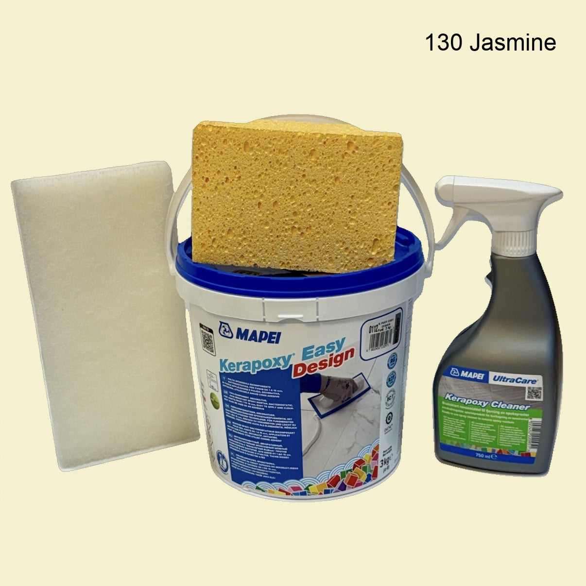 Mapei Kerapoxy Easy Design (3kg) - Aloituspakkaus (PRO Set) | Täydellinen Saumaussetti