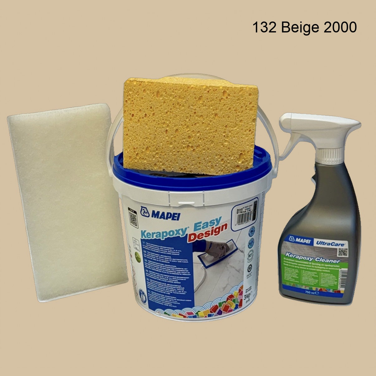 Mapei Kerapoxy Easy Design (3kg) - Aloituspakkaus (PRO Set) | Täydellinen Saumaussetti