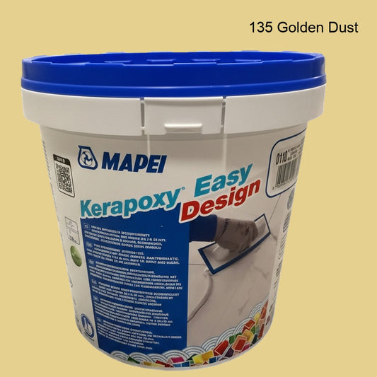 Mapei Kerapoxy Easy Design 135 Golden Dust – 3 kg