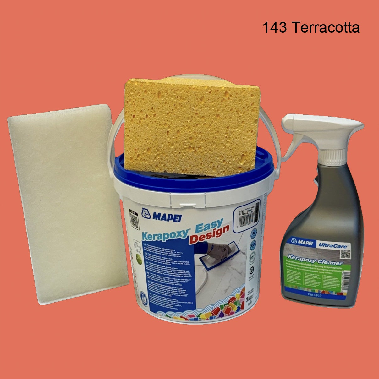 Mapei Kerapoxy Easy Design (3kg) - Aloituspakkaus (PRO Set) | Täydellinen Saumaussetti