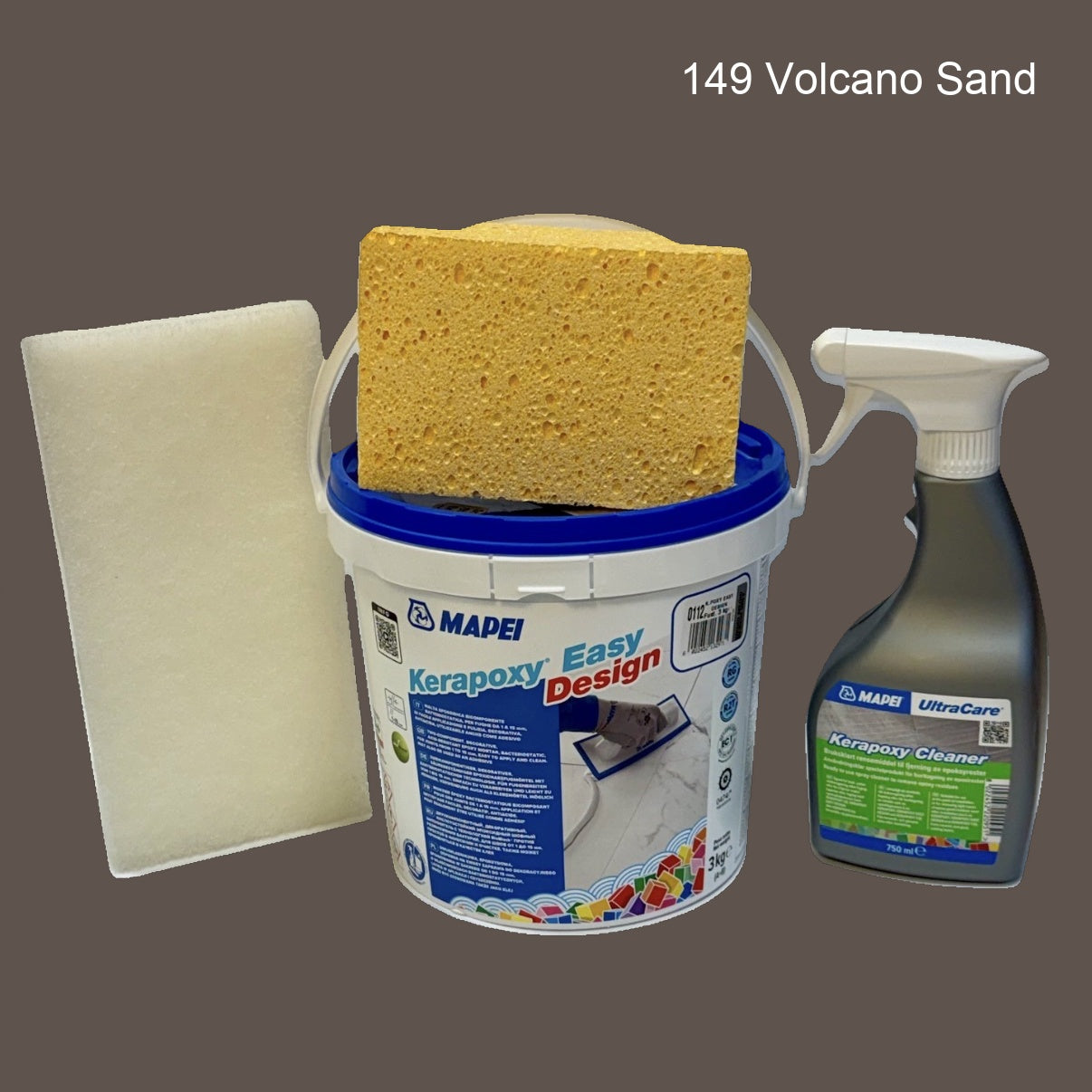 Mapei Kerapoxy Easy Design (3kg) - Aloituspakkaus (PRO Set) | Täydellinen Saumaussetti