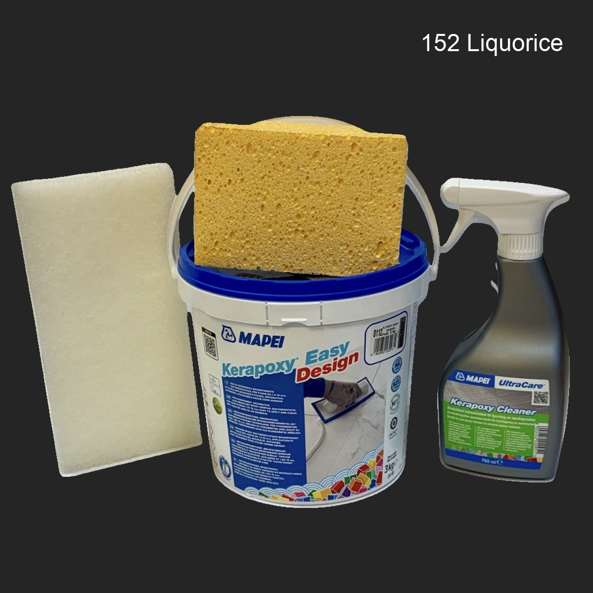 Mapei Kerapoxy Easy Design (3kg) - Aloituspakkaus (PRO Set) | Täydellinen Saumaussetti