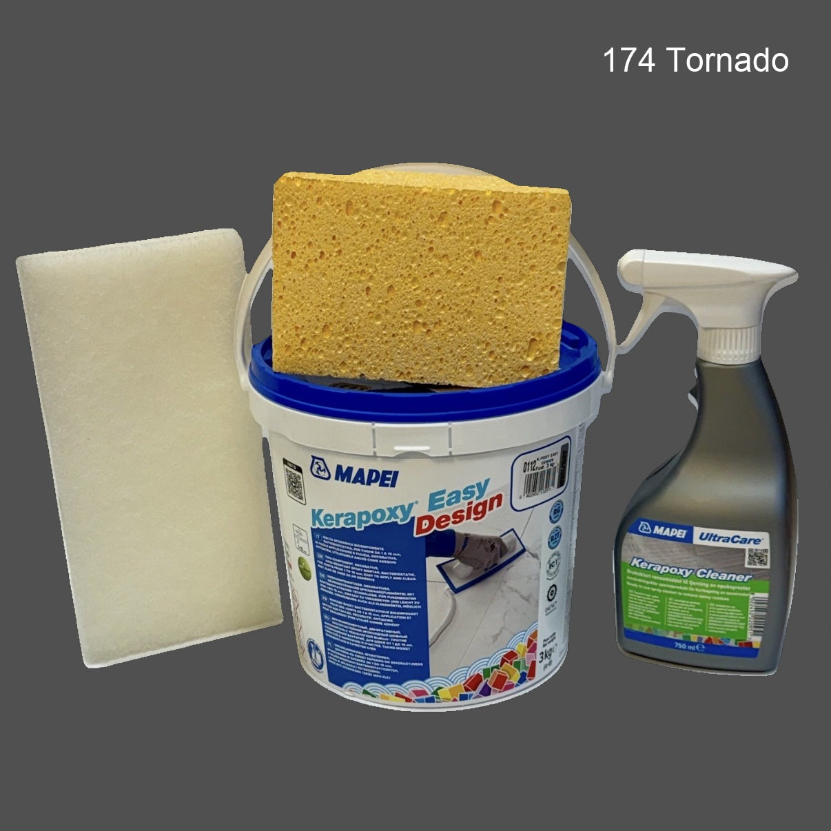 Mapei Kerapoxy Easy Design (3kg) - Aloituspakkaus (PRO Set) | Täydellinen Saumaussetti