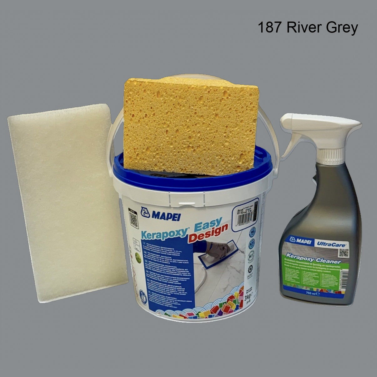 Mapei Kerapoxy Easy Design (3kg) - Aloituspakkaus (PRO Set) | Täydellinen Saumaussetti