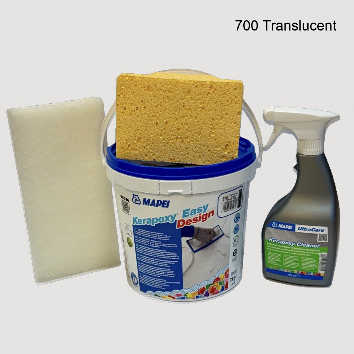 Mapei Kerapoxy Easy Design (3kg) - Aloituspakkaus (PRO Set) | Täydellinen Saumaussetti